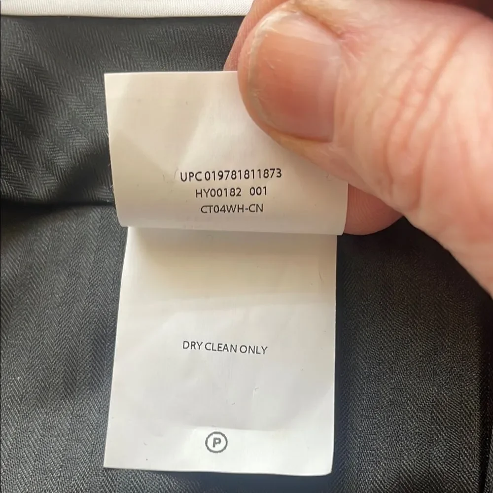 NEW J.M. Haggar Classic Fit Black Suit Coat and Trousers